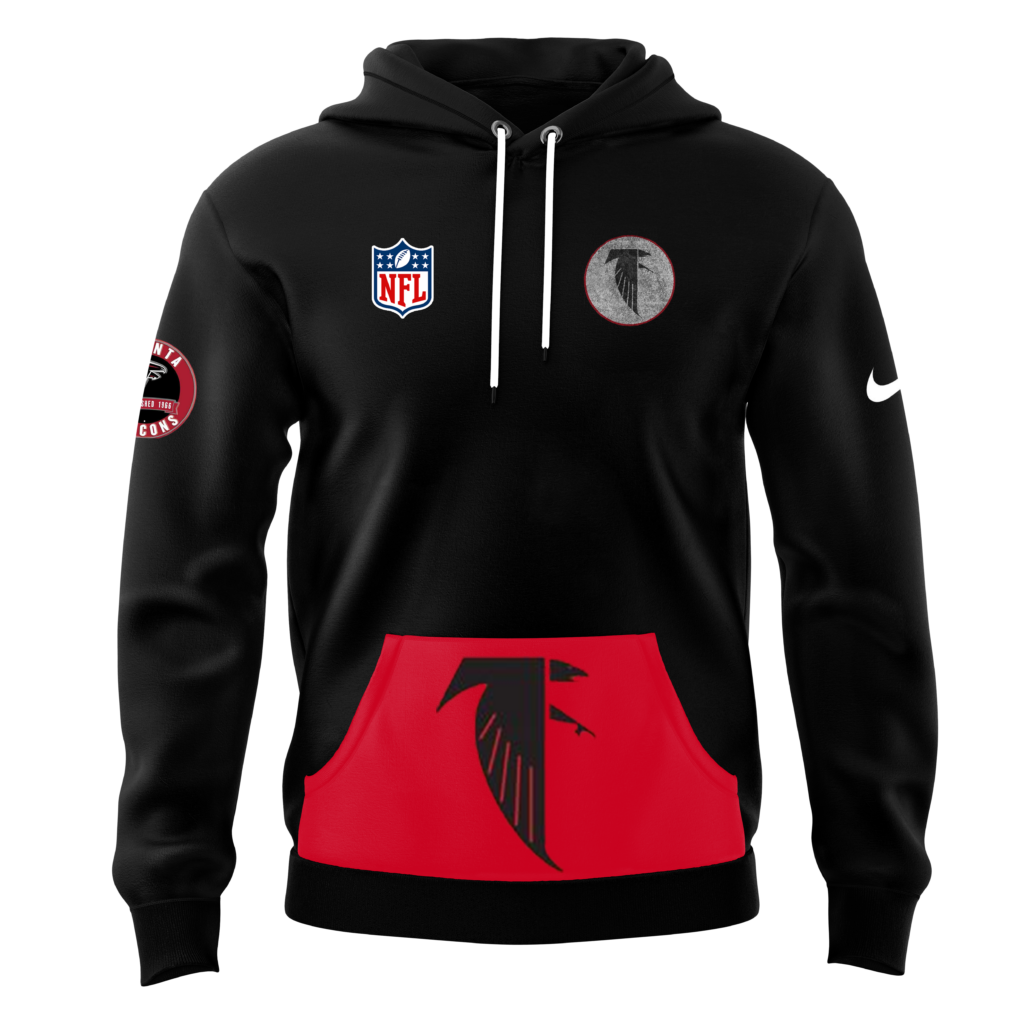 Atlanta Falcons Alternate Helmet Pullover Hoodie