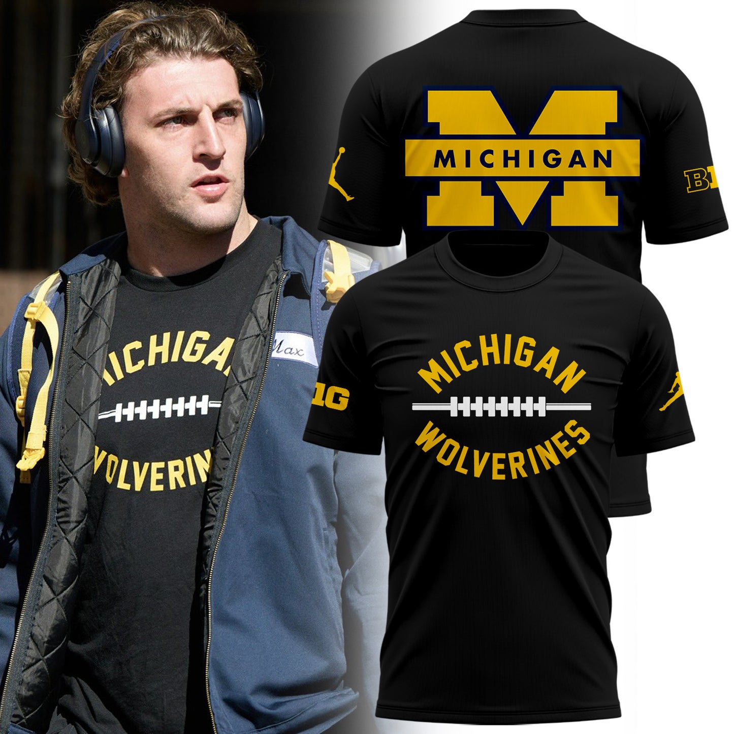 Special Edition Michigan Wolverines football Tee