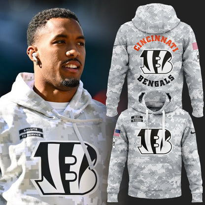 Limited Edition honoring our troops hoodie Cincinnati Bengals 2024