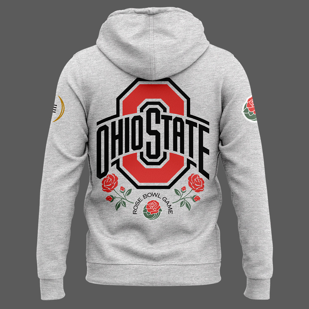 Limited Edition Ohio State Buckeyes x Rose Bowl Zip Hoodie