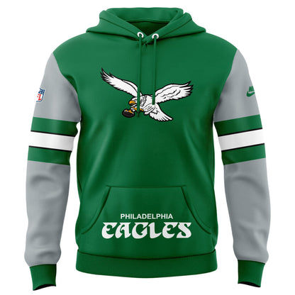 Philadelphia Eagles “Two Shoes” Throwback Hoodie 2024