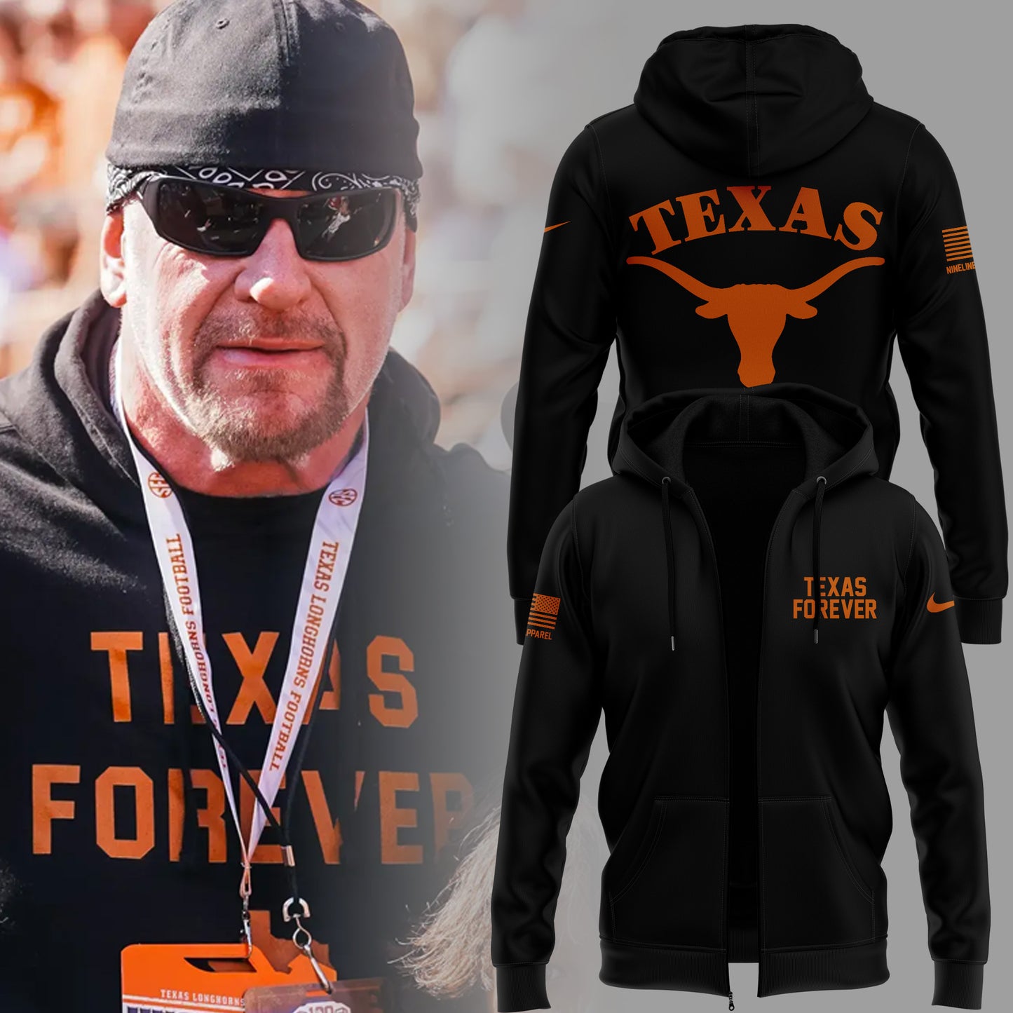 Special Edition Texas Forever Zip Hoodie