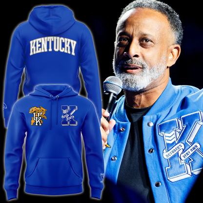 Limited Edition Kenny Brooks Kentucky Wildcats Basketball Hoodie