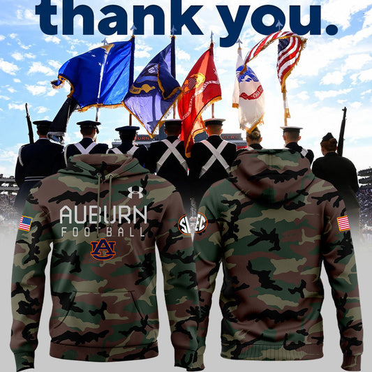 Special 2024 Military Appreciation Auburn Tigers Hoodie