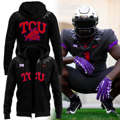 Special Blood Frog Bowl Game TCU Football Zip Hoodie