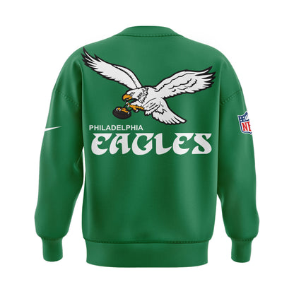 Limited Edition Philadelphia Eagles NFC EAST CHAMPIONS Kelly Green Sweatshirt 2024