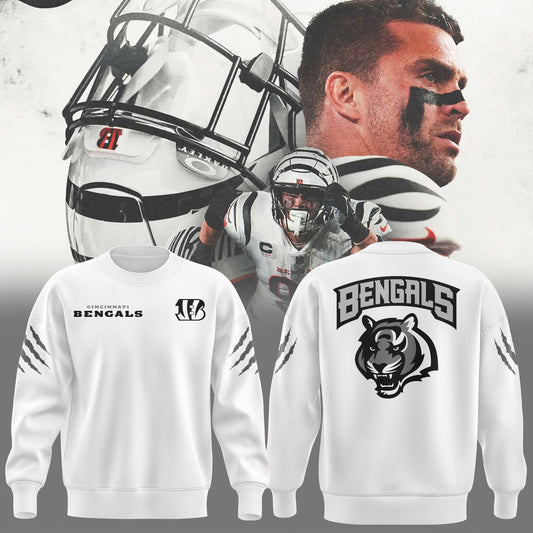 Limited Edition Cincinnati Bengals White Sweat