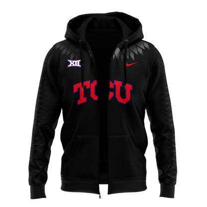 Special Blood Frog Bowl Game TCU Football Zip Hoodie