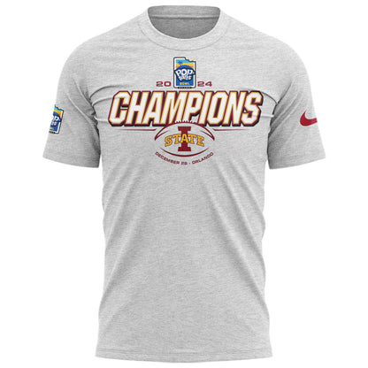 2024 Pop Tarts Bowl Champions Iowa State Football Limited Edition TShirt