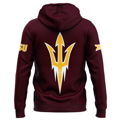 Limited Edition Arizona State Sun Devils JESUS WON Hoodie 2024