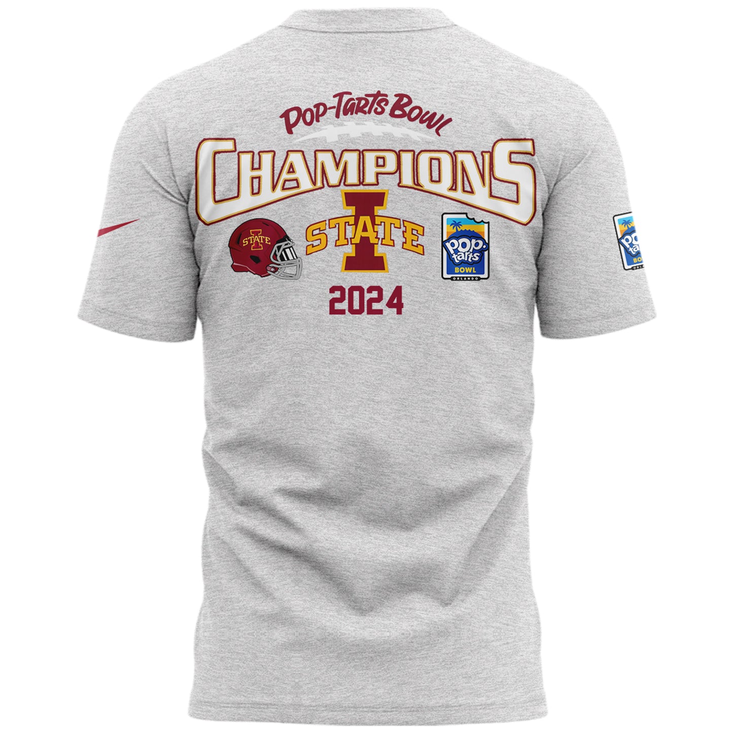 2024 Pop Tarts Bowl Champions Iowa State Football Limited Edition TShirt