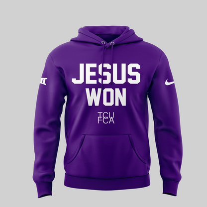 Limited Edition JESUS WON Gray Hoodie 2024