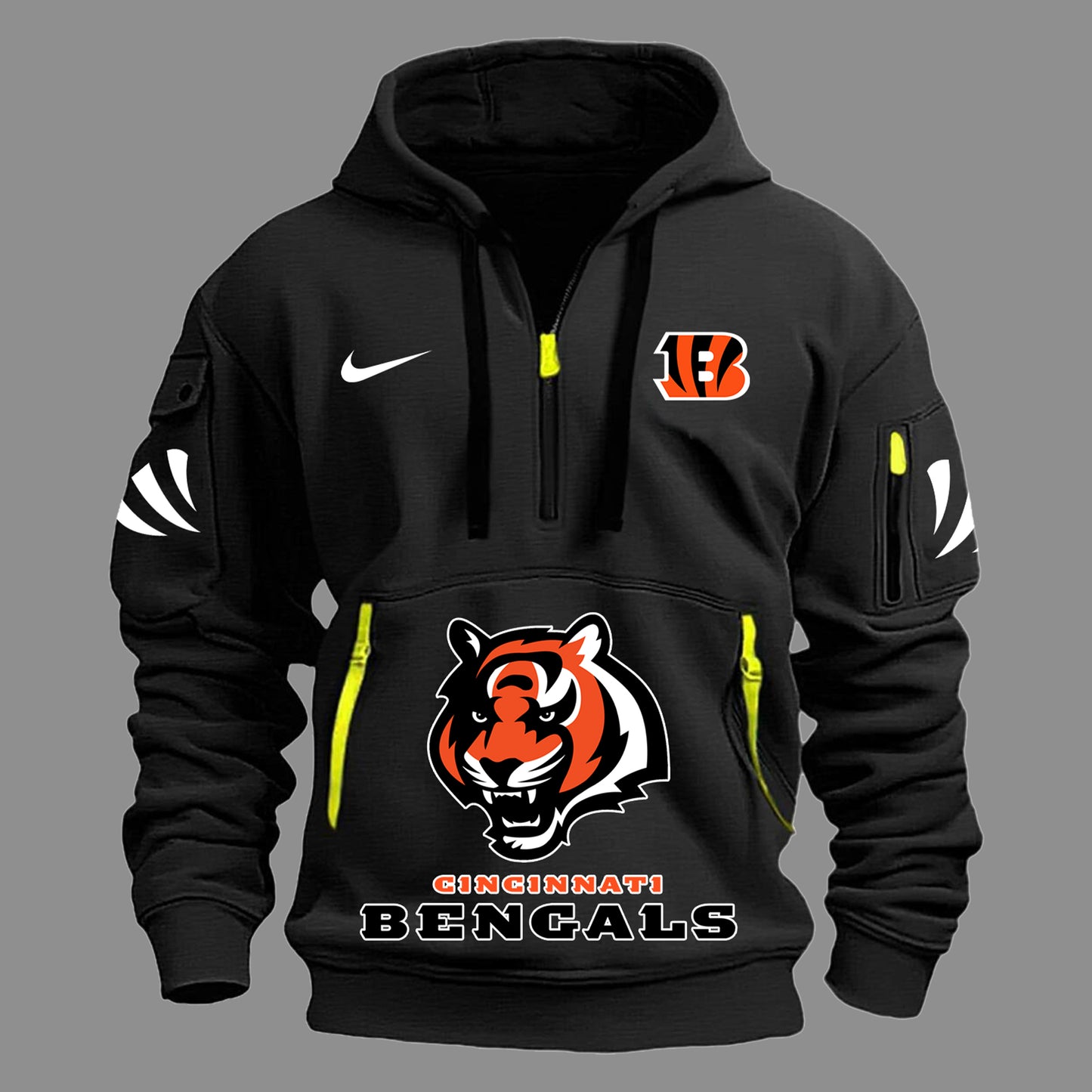 Limited Edition Cincinnati Bengals Black Hoodie 2024