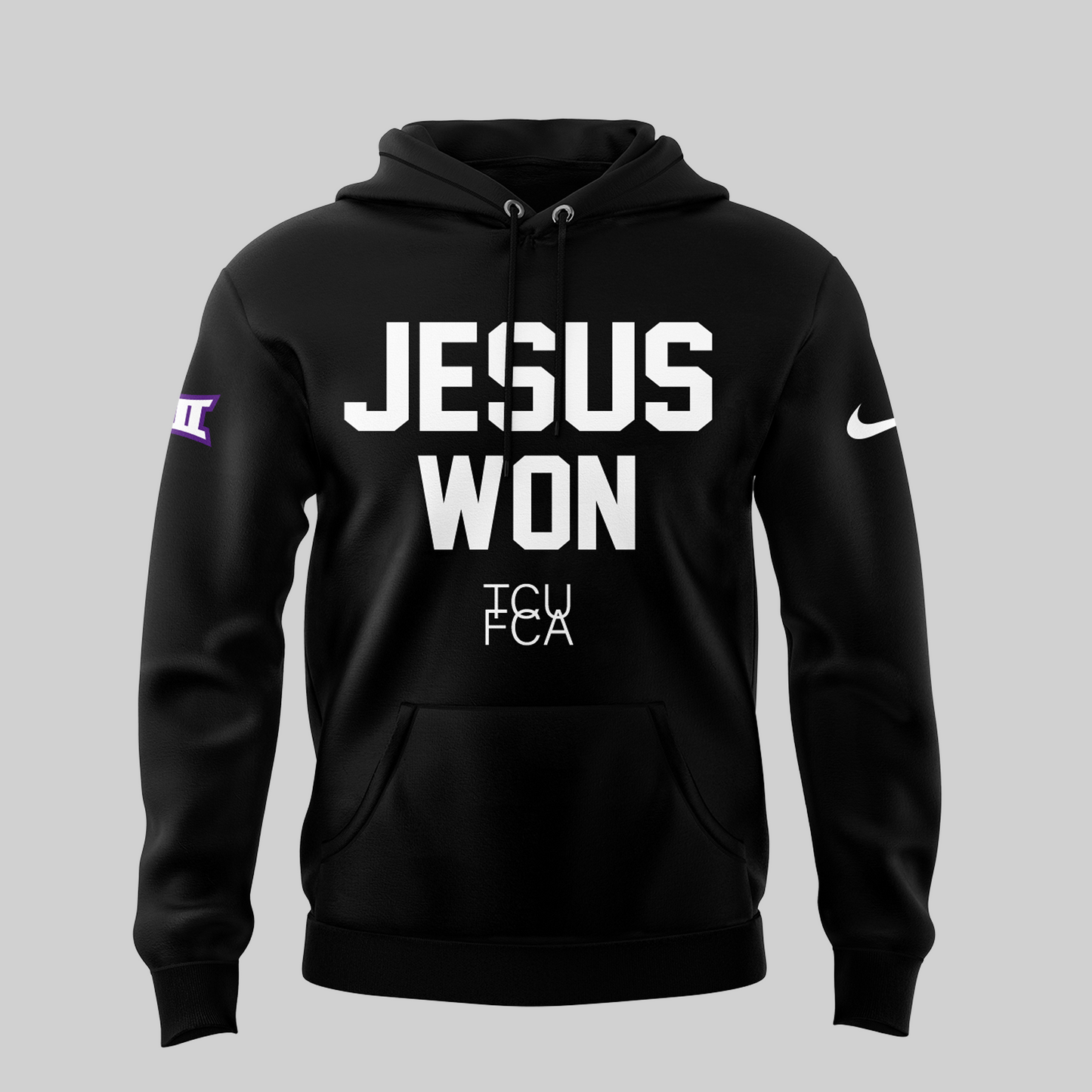 Limited Edition JESUS WON Gray Hoodie 2024