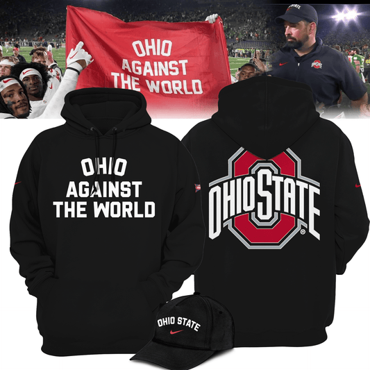 Ohio Against The World Hoodie + Joggers + Cap