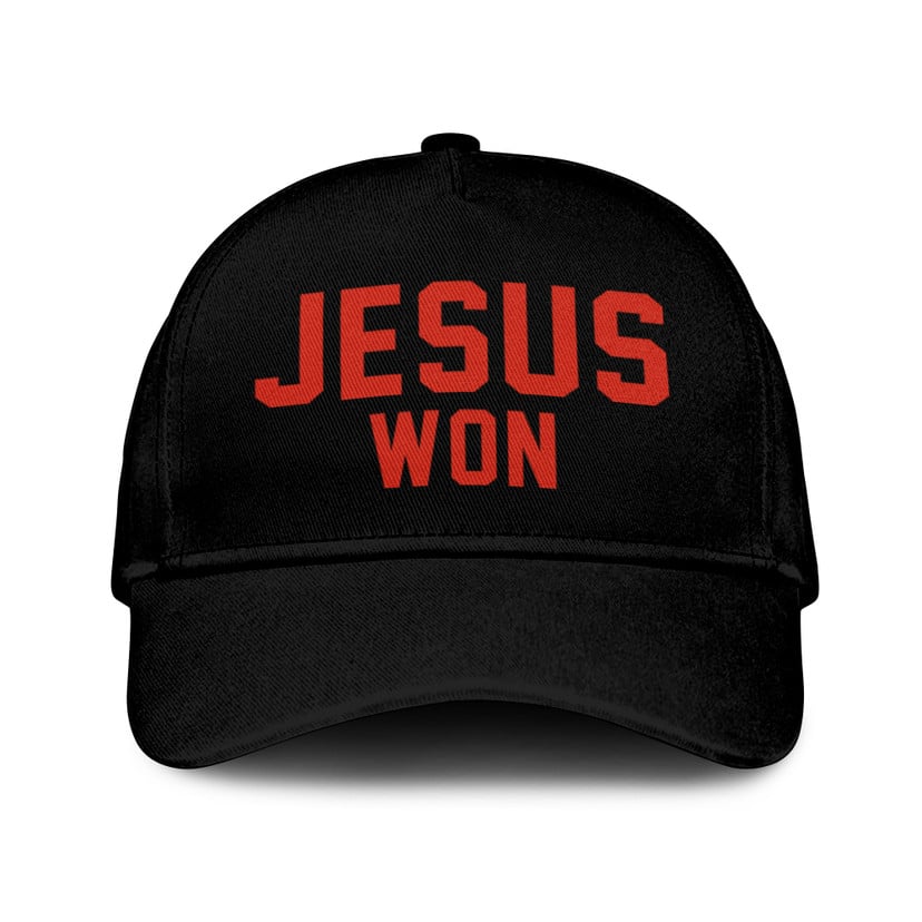 Limited Edition JESUS WON Black OHIO STATE T-Shirt 2024