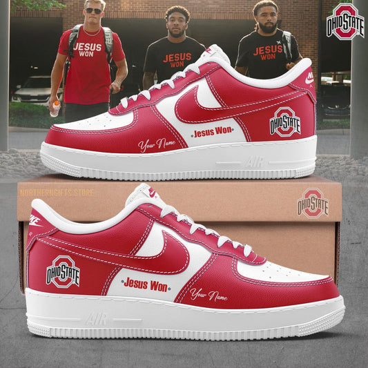 Ohio State Custom Name 2024 AF1 SNEAKER