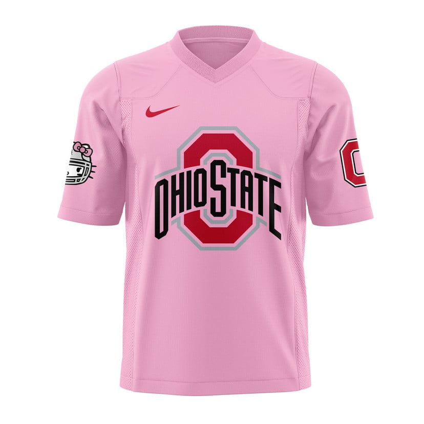 Limited Edition Ohio State Football x Hello Kitty Jersey