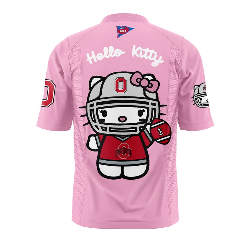 Limited Edition Ohio State Football x Hello Kitty Jersey