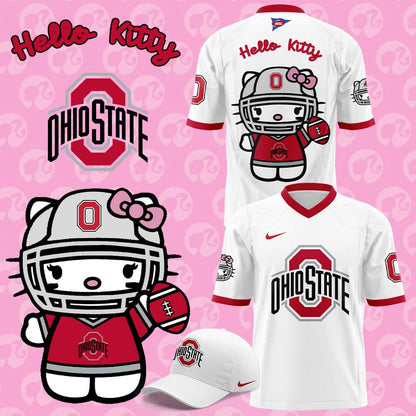 Limited Edition Ohio State Football x Hello Kitty Jersey