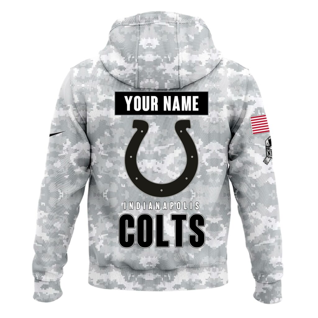 Indianapolis Colts Arctic Camo 2024 Salute to Service Club Hoodie 2024 Limited Edition, Salute to Service 2024