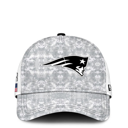 New England Patriots Arctic Camo 2024 Salute to Service Club Hoodie 2024 Limited Edition, Salute to Service 2024