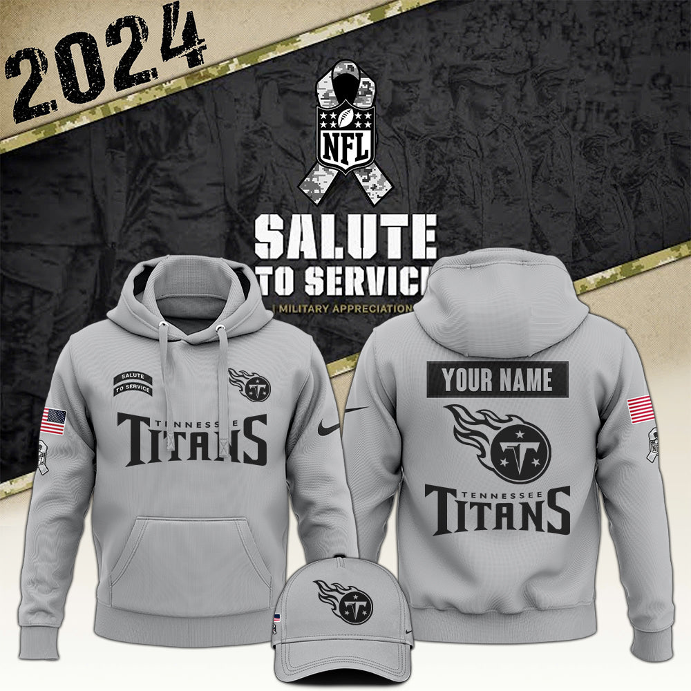 Tennessee Titans Arctic Camo 2024 Salute to Service Club Hoodie 2024 Limited Edition, Salute to Service 2024