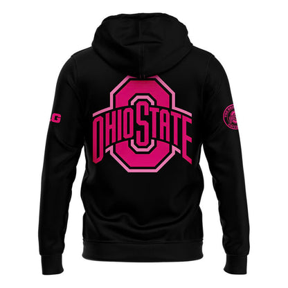 Unisex’s Black Ohio State Buckeyes football 2024 Crucial Catch Club Pullover Hoodie