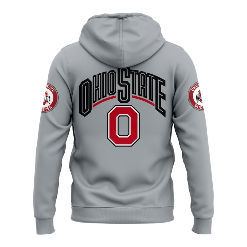 Men’s Ohio State Buckeyes Gray Game Hoodie