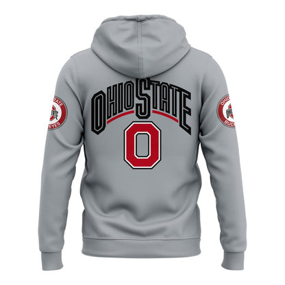 Men’s Ohio State Buckeyes Gray Game Hoodie