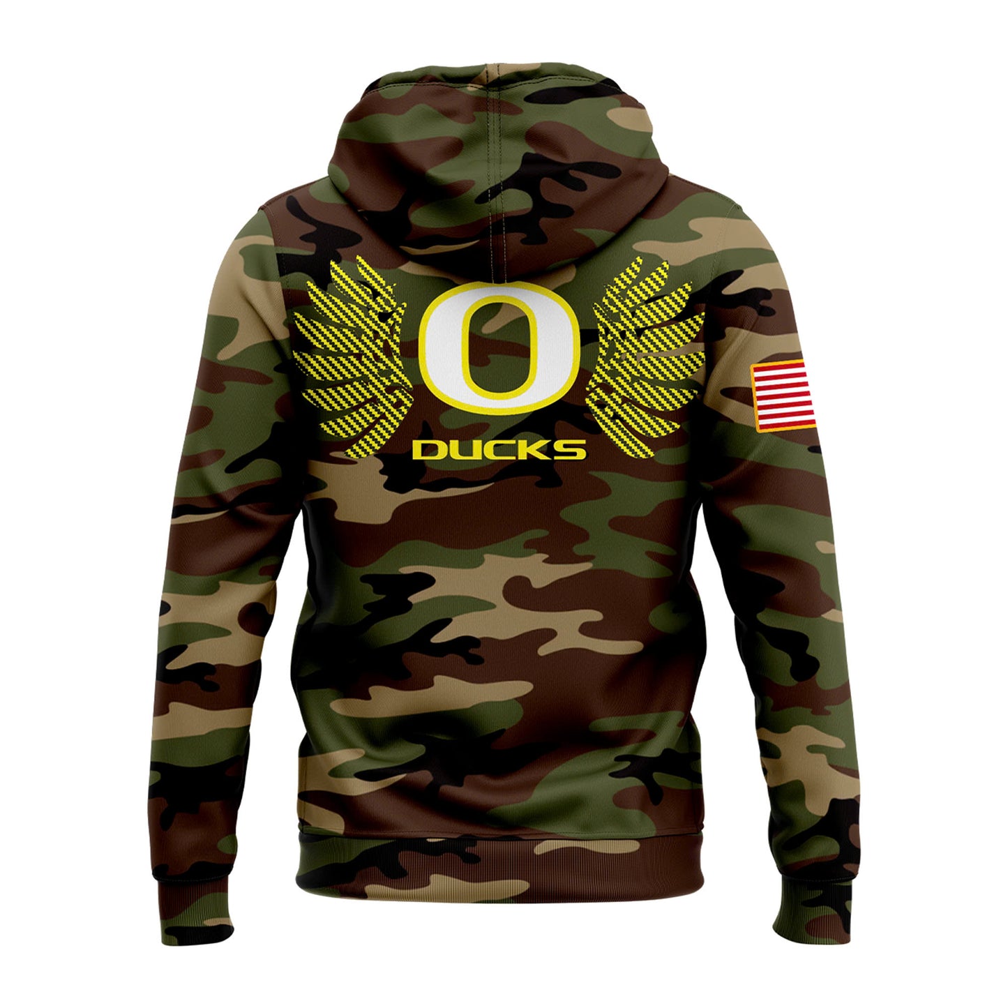 Oregon Football 2024 Salute to Service Club Fleece Pullover Hoodie, Salute to Service 2024