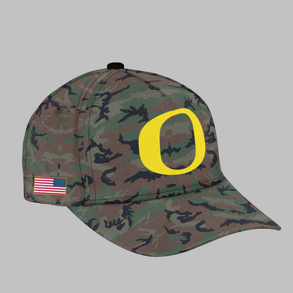 Men Oregon Ducks Football Camo 2024 Salute to Service Club Fleece Pullover Hoodie, Salute to Service 2024