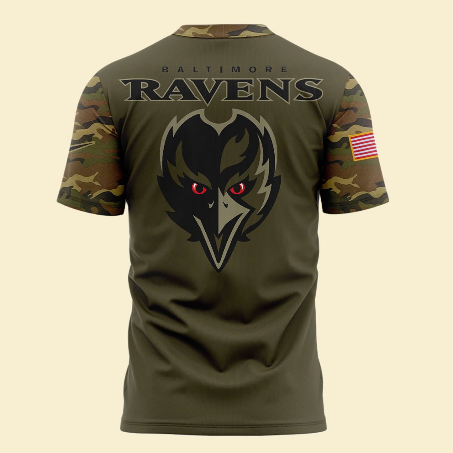 Baltimore Ravens Camo 2024 Salute to Service Club Fleece Pullover Hoodie, Salute to Service 2024