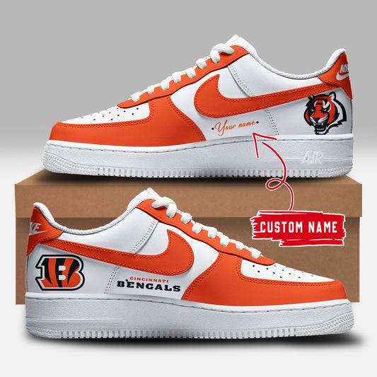 Special New Cincinnati Bengals Sneakers Custom Name