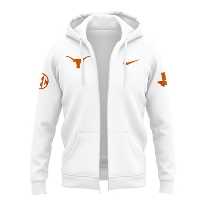 Special New Coach Steve Sarkisian Zip Hoodie