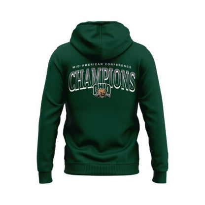 Special Edition 2024 MAC Champions Ohio Bobcats football Zip Hoodie