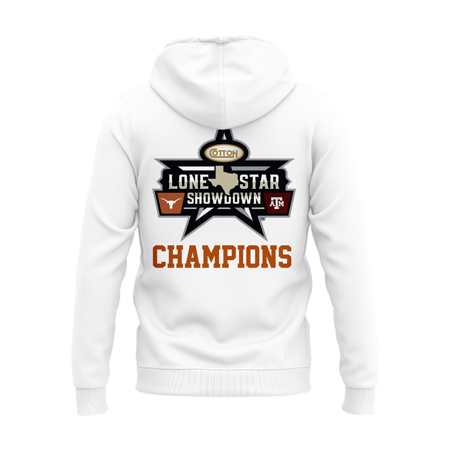 Limited Edition 2024 Lone Star Showdown TEXAS LONGHORNS Zip Hoodie