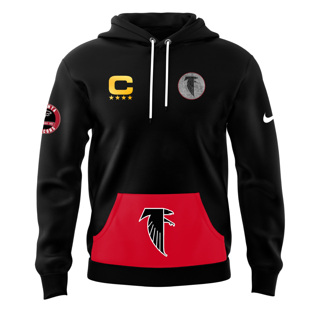 Atlanta Falcons Alternate Helmet Pullover Hoodie