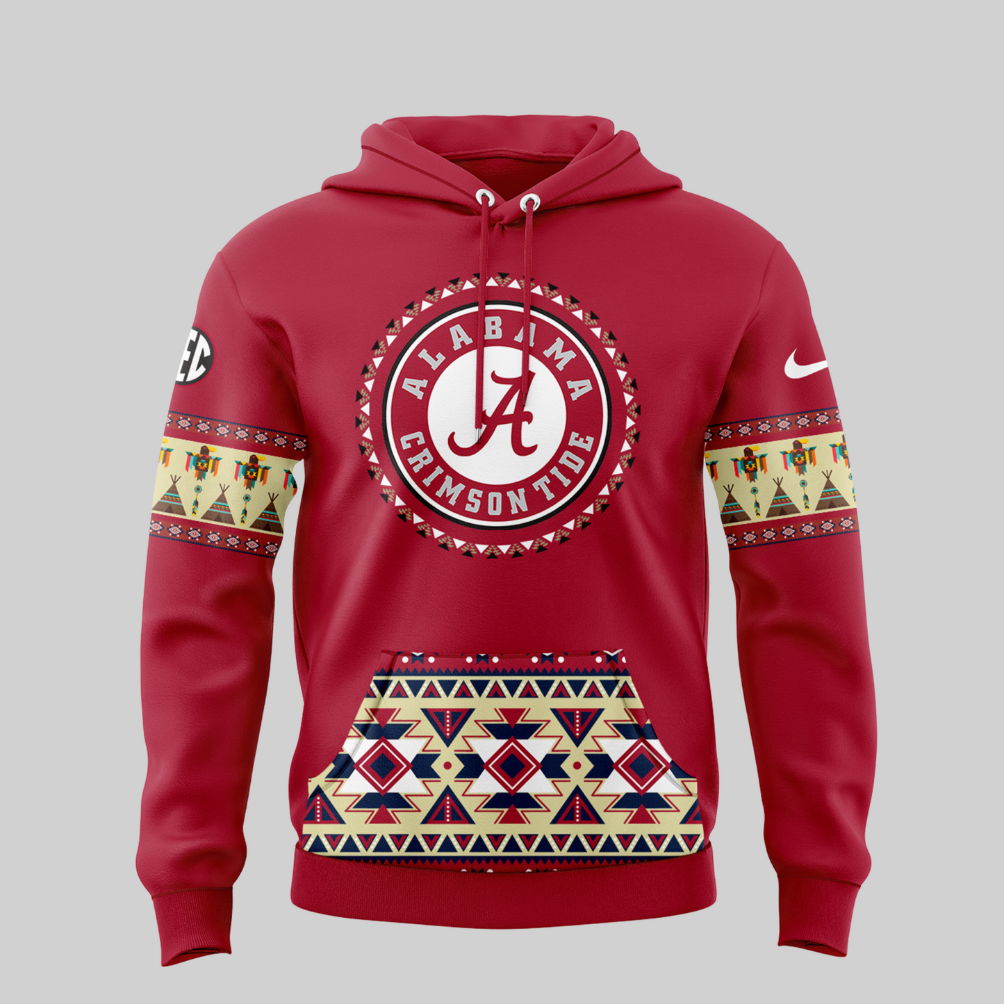 Alabama Crimson Tide football Native American Heritage Hoodie