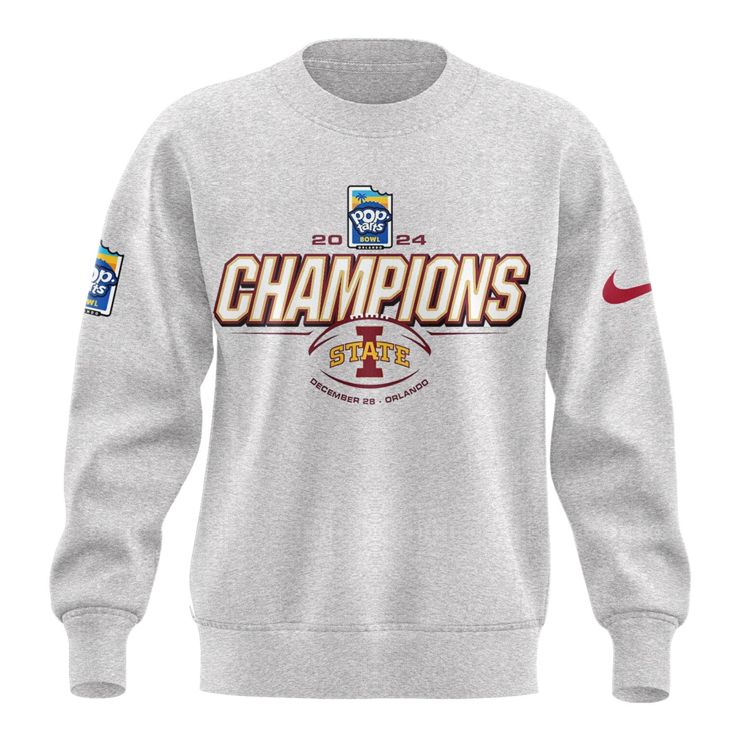 2024 Pop Tarts Bowl Champions Iowa State Football Limited Edition Sweatshirt