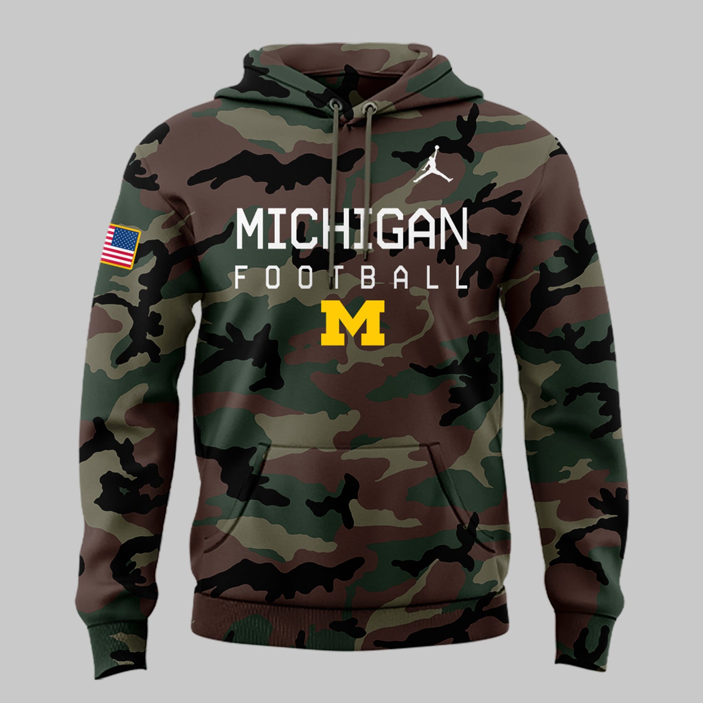 Special 2024 Military Appreciation Michigan Football 2024 Hoodie