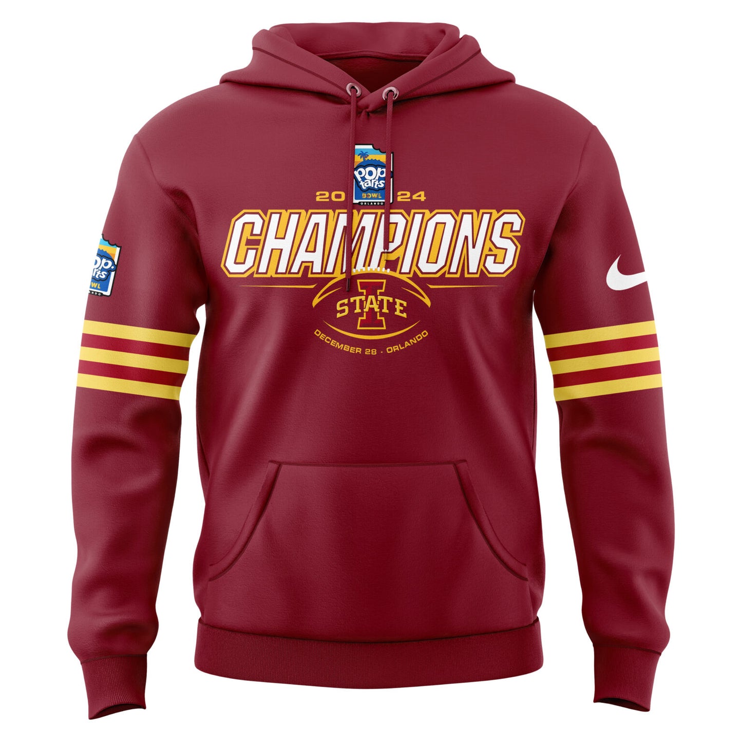 2024 Pop Tarts Bowl Champions Iowa State Football Limited Edition Hoodie