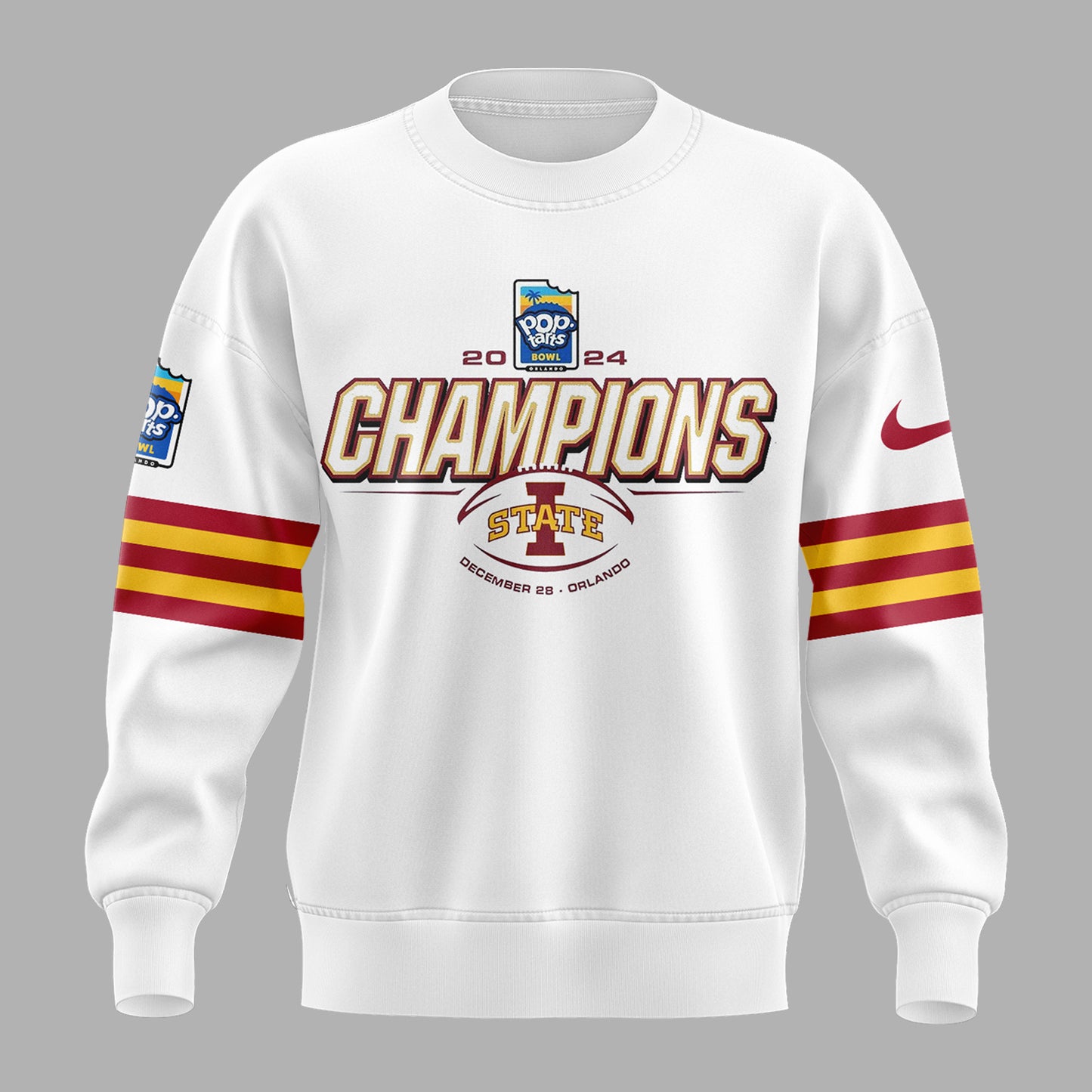 2024 Pop Tarts Bowl Champions Iowa State Football Limited Edition Sweatshirt