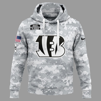 Limited Edition honoring our troops hoodie Cincinnati Bengals 2024