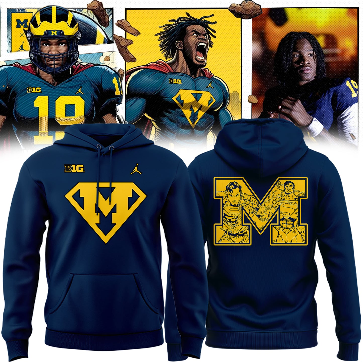 Special Supper Michigan Wolverines Football Hoodie