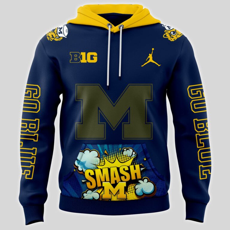 Limited_Michigan Wolverines football 2024 “Go Blue” Hoodie