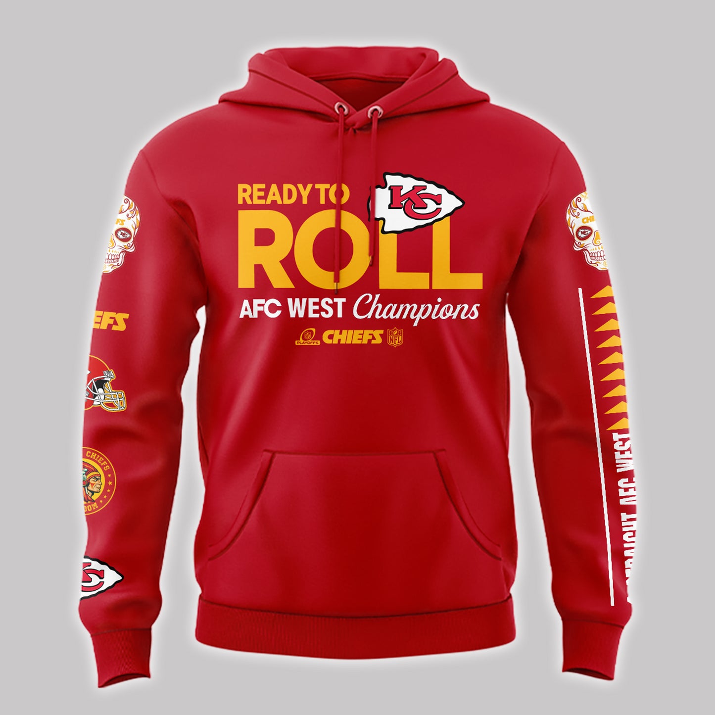 Special New AFC WEST CHAMPIONS Kansas City Chiefs Hoodie