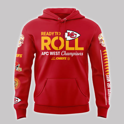 Special New AFC WEST CHAMPIONS Kansas City Chiefs Hoodie