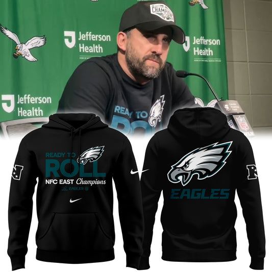 PHILADELPHIA EAGLES ARE 2024 NFC EAST CHAMPIONS Limited Edition Hoodie