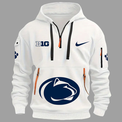 Limited Edition Penn State Football 2024 Football Half Zip Hoodie